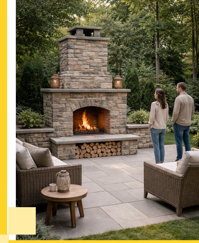 Уличные камины из кирпича в Элисте от 155340 р. | ЭриданЭлс