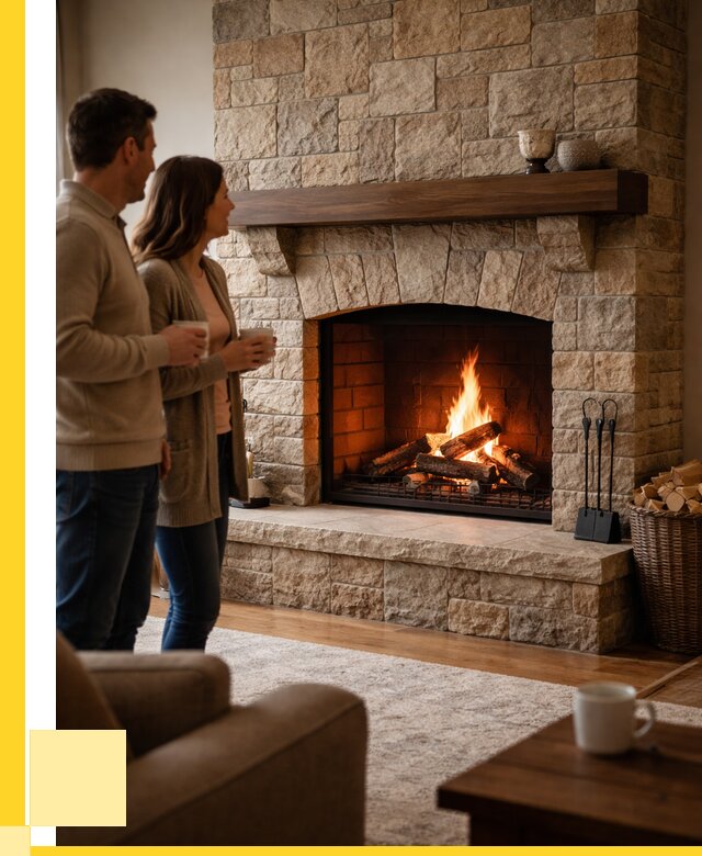 Каменные камины на заказ в Элисте от 186408 р. | ЭриданЭлс