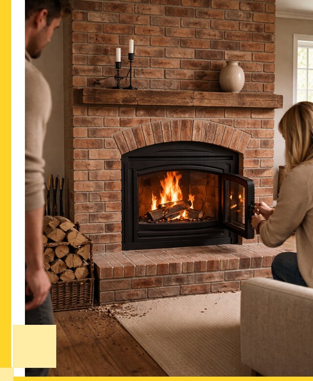 Кирпичные камины под ключ в Элисте от 155340 р. | ЭриданЭлс