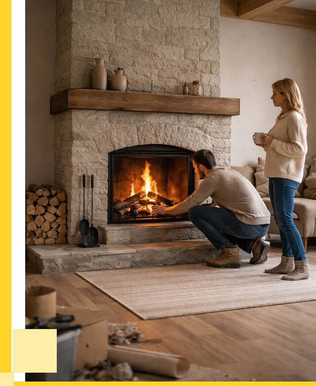 Камины для загородного дома в Элисте от 362460 р., ЭриданЭлс