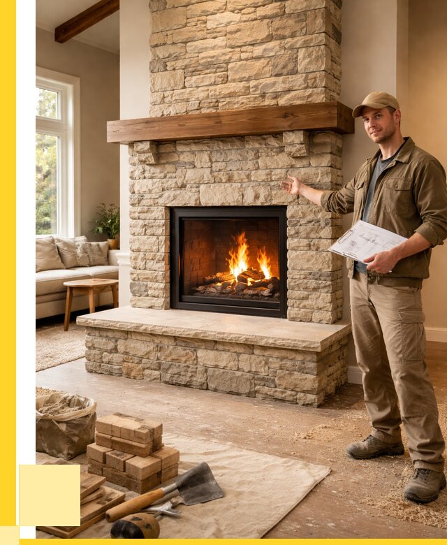 Камины под ключ в Элисте от 186408 р. | ЭриданЭлс — установка