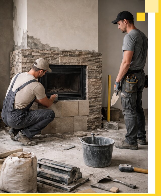 Камины под ключ в Элисте: проект, изготовление и монтаж