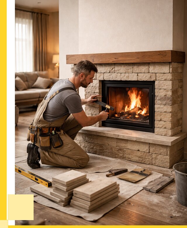 Строительство каминов в Элисте от 155340 р., ЭриданЭлс - под ключ