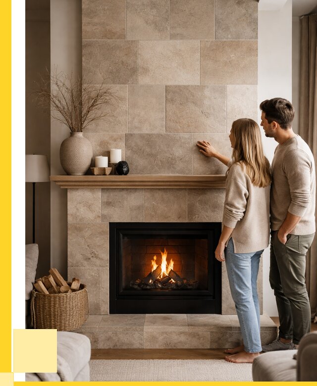 Облицовка каминов керамогранитом в Элисте от 4660 р. | ЭриданЭлс