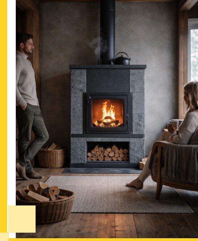 Каминопечи из кирпича в Элисте под ключ от 124272 р., ЭриданЭлс