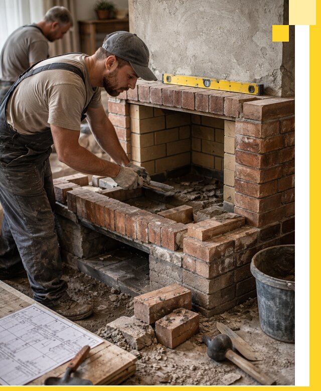 Изготовление и установка каминопечей под ключ в Элисте