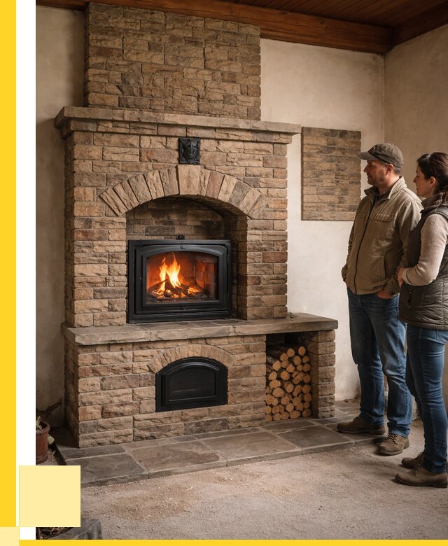 Кирпичная печь под ключ в Элисте от 155340 р. | ЭриданЭлс