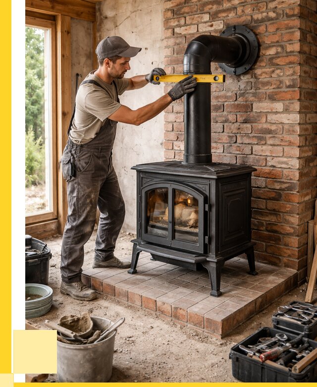 Монтаж печей установка банной печи в Элисте от 15534 р. | ЭриданЭлс