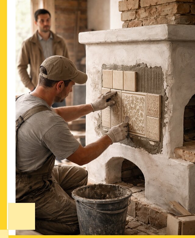 Отделка печей и банных печей в Элисте от 36246 р. | ЭриданЭлс