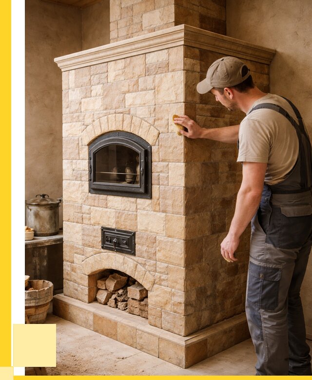 Облицовка печей в Элисте от 4660 р. под ключ | ЭриданЭлс