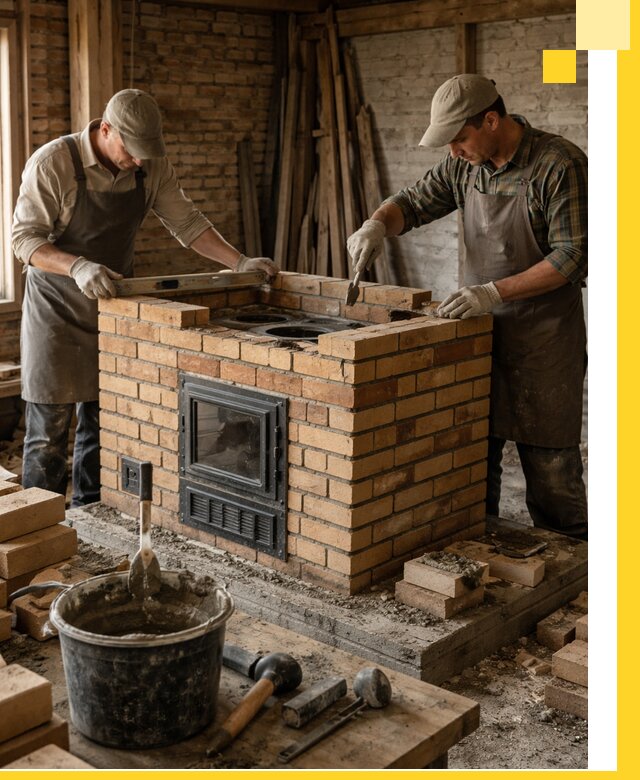 Изготовление и установка варочных печей под ключ в Элисте