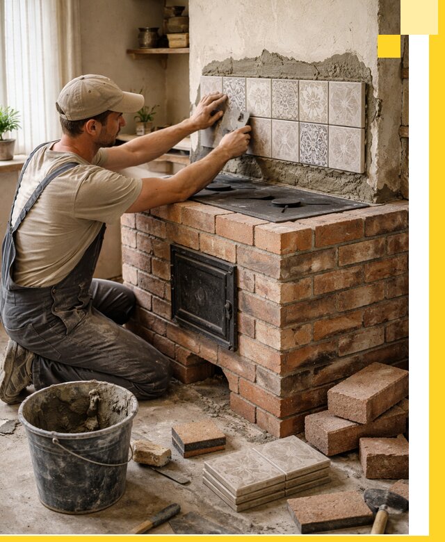 Печи с плитой на заказ монтаж гарантия и сервис в Элисте