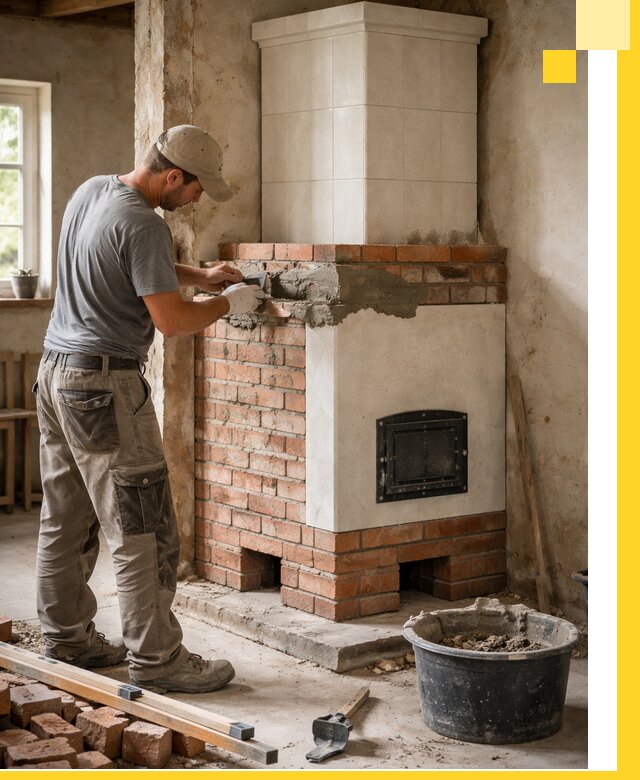 Изготовление и установка печей-голландок под ключ в Элисте