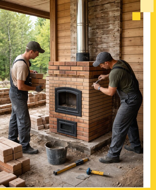 Производство и установка дачных печей под ключ в Элисте