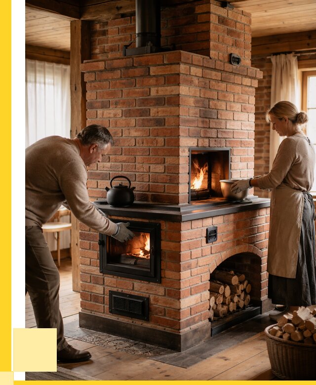 Печи для загородного дома под ключ в Элисте от 82848 р. | ЭриданЭлс