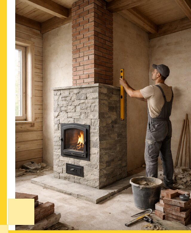 Печи и дымоходы под ключ в Элисте от 46602 р., ЭриданЭлс