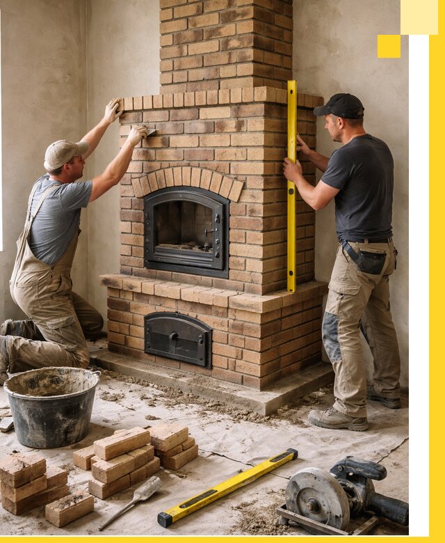 Продажа и установка печей и каминов для дома под ключ в Элисте