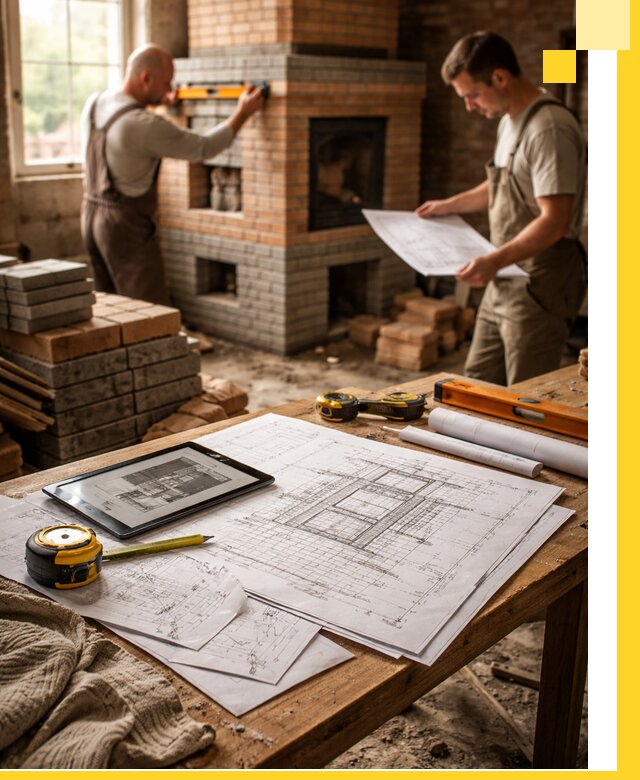 Проекты печей и каминов с индивидуальным дизайном в Элисте