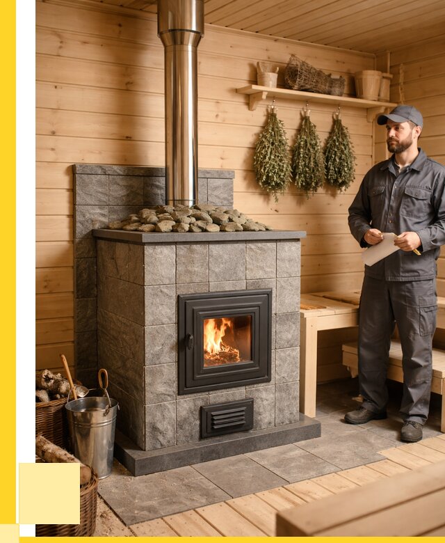 Печи для бани под ключ в Элисте от 124272 р. | ЭриданЭлс