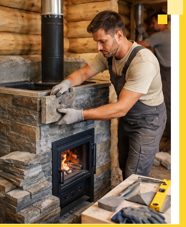 Печи для бани под ключ в Элисте: изготовление и монтаж