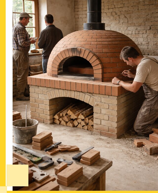 Помпейская печь дровяная для пиццы в Элисте | ЭриданЭлс от 207120 р.