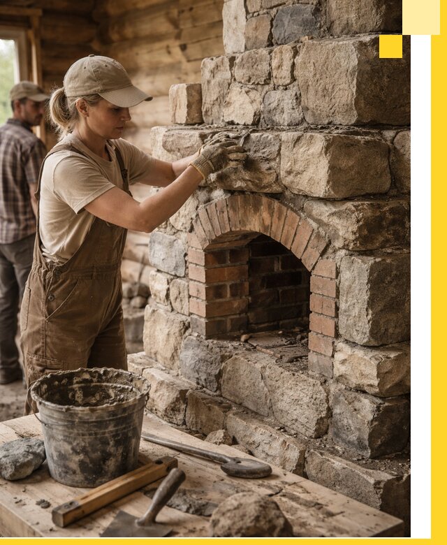 Каменные печи на заказ и монтаж в Элисте, долговечные решения