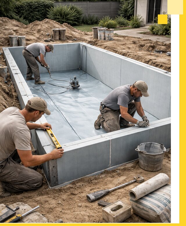 Профессиональный монтаж бассейнов под ключ в Элисте с гарантией