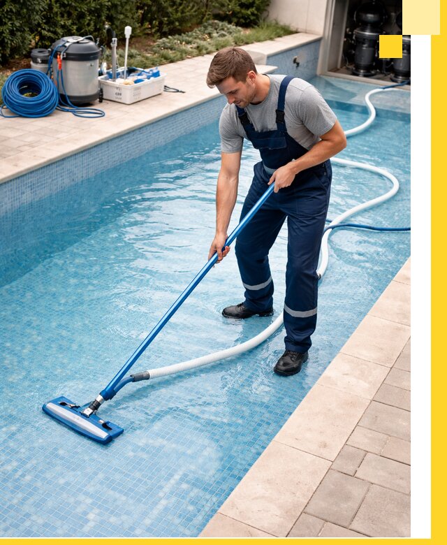 Профессиональная чистка бассейнов и фильтров в Элисте под ключ