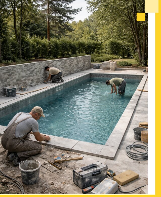 Проектирование и строительство частных бассейнов в Элисте