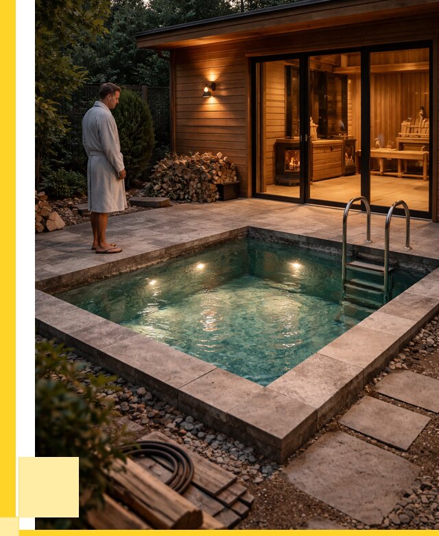 Бани с бассейном под ключ в Элисте от 98382 р. | ЭриданЭлс