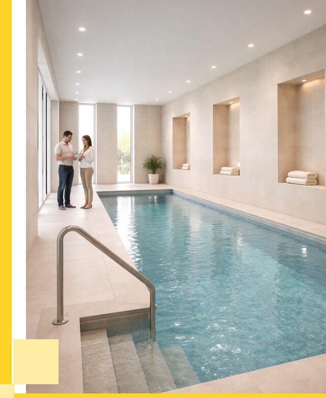 Бассейны в помещении под ключ в Элисте от 1553400 р. | ЭриданЭлс