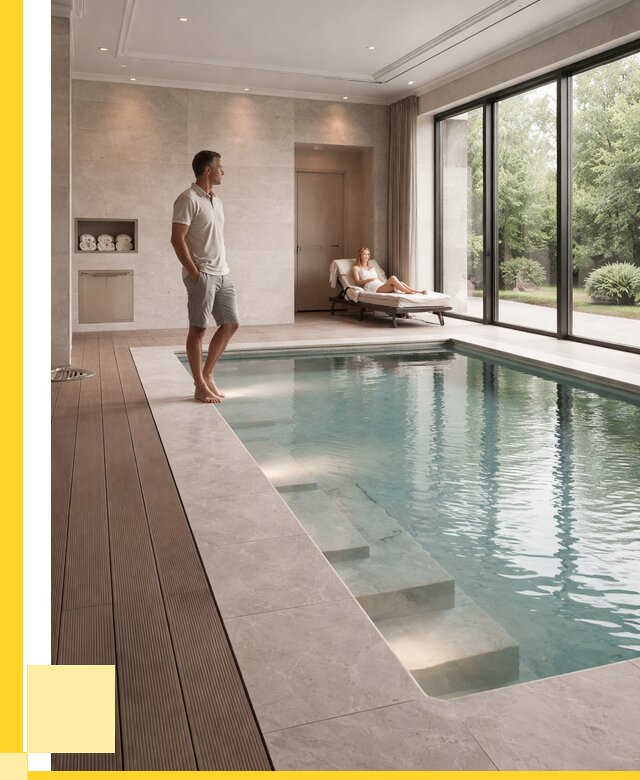 Бассейны в коттедже под ключ в Элисте от 1242720 р. | ЭриданЭлс