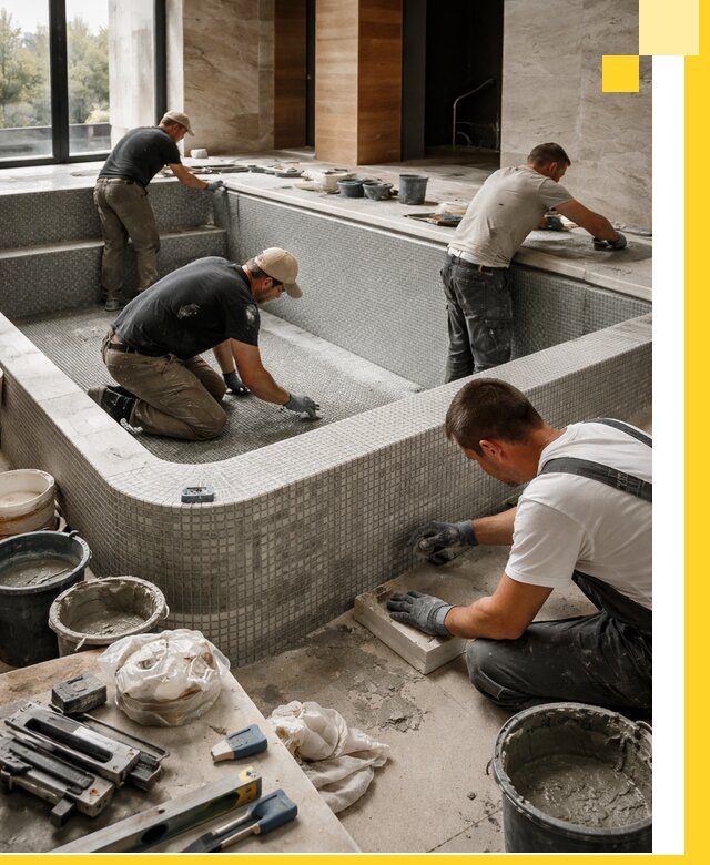 Строительство и установка СПА бассейнов под ключ в Элисте