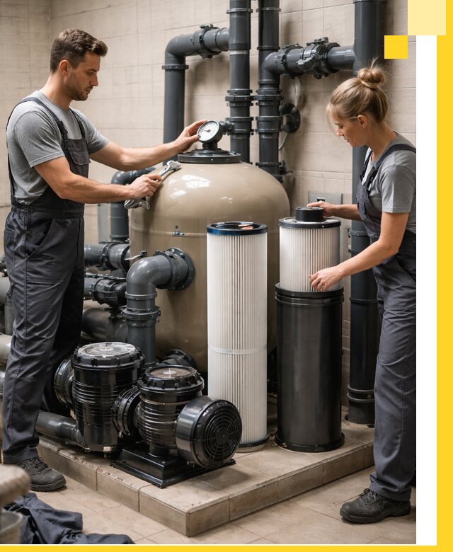 Фильтры и системы фильтрации для бассейнов в Элисте