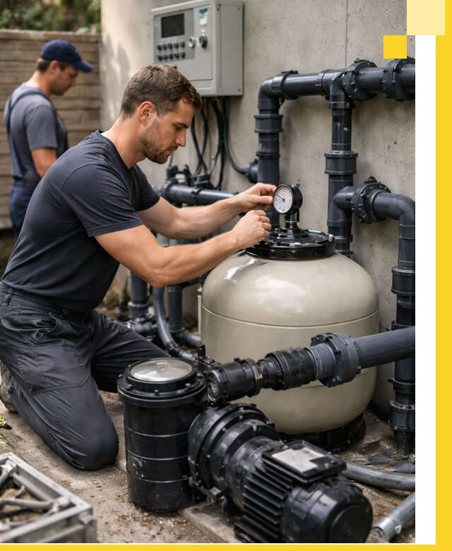 Поставка и монтаж фильтровального оборудования для бассейнов в Элисте