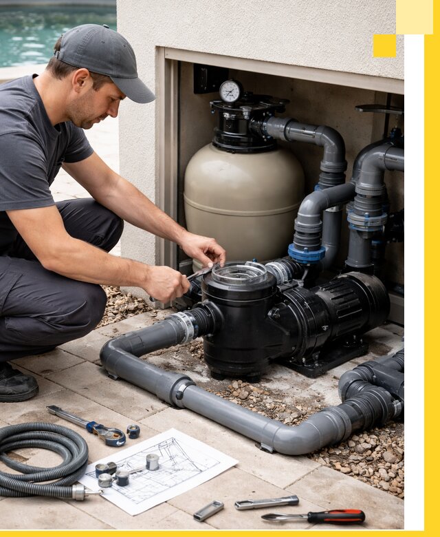 Поставка, монтаж и сервис насосов для бассейнов в Элисте