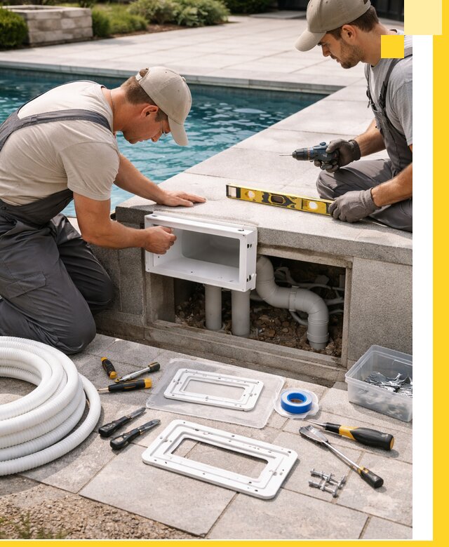 Поставка и установка скиммеров для бассейнов в Элисте