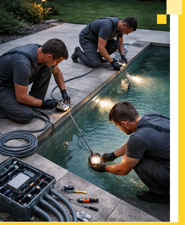 Профессиональное освещение бассейнов в Элисте: дизайн и монтаж