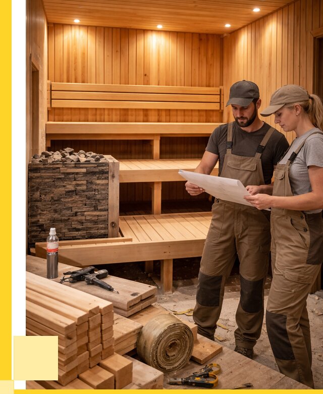 Строительство саун в Элисте под ключ от 258900 р., ЭриданЭлс