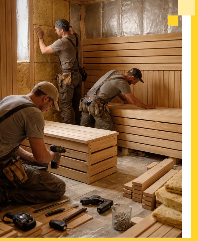 Профессиональное строительство саун под ключ в Элисте