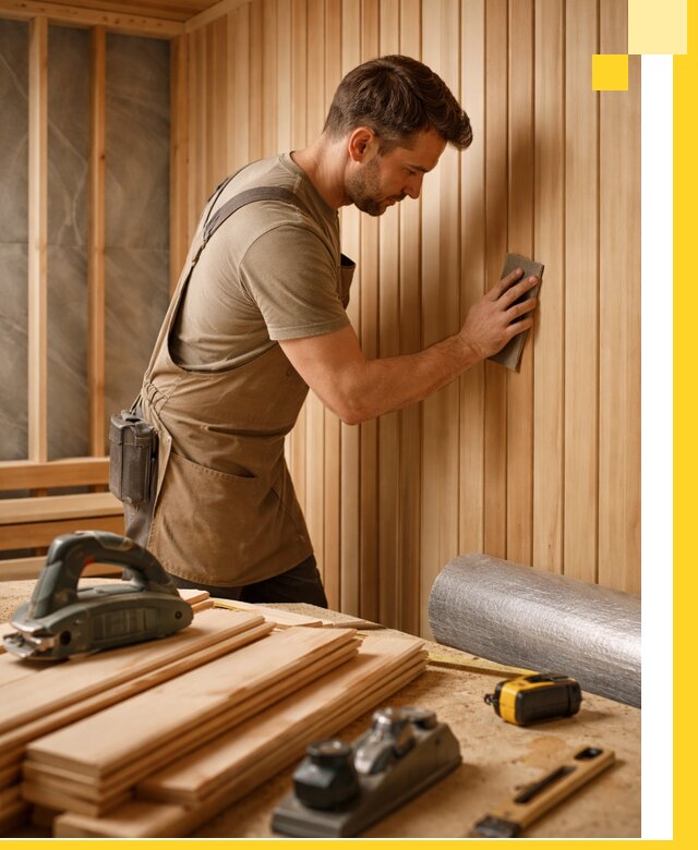 Профессиональная отделка саун и парных под ключ в Элисте