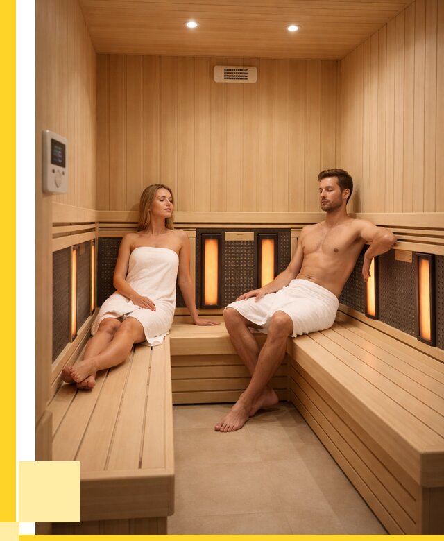 Инфракрасная сауна купить в Элисте от 124272 р. ЭриданЭлс