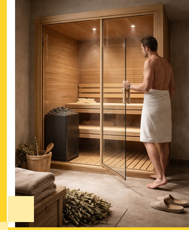 Купить мини сауны для дома в Элисте от 72492 р. ЭриданЭлс