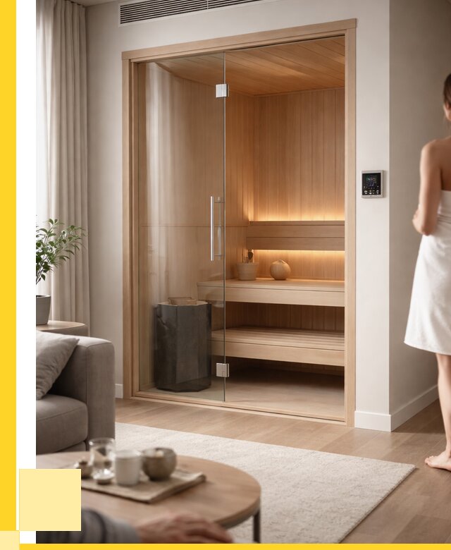 Сауна в квартире под ключ в Элисте от 124272 р. ЭриданЭлс