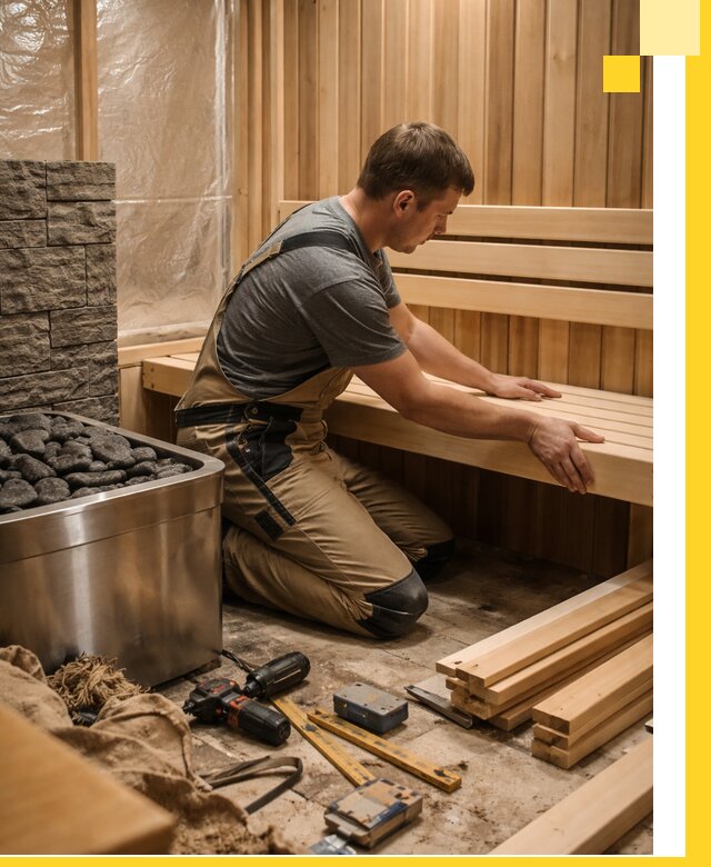 Сауны для дома под ключ с проектированием и монтажом в Элисте