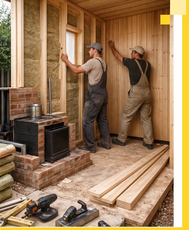 Строительство и установка дачных саун под ключ в Элисте