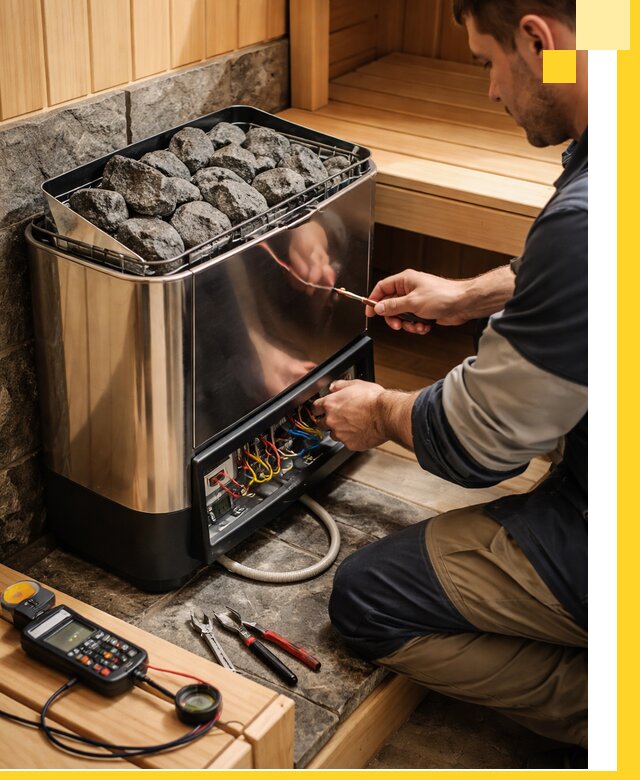 Продажа и установка электрокаменок для саун в Элисте