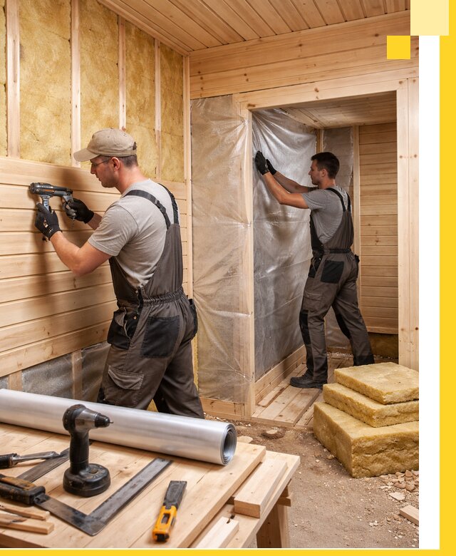 Бани под ключ в Элисте с проектом и полным монтажом