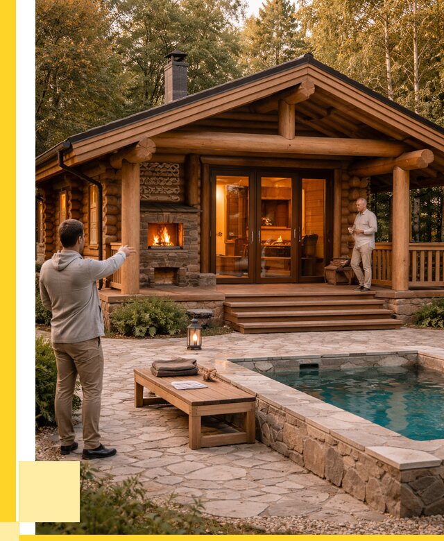 Проекты бань и хамам в Элисте от 25890 р. | ЭриданЭлс