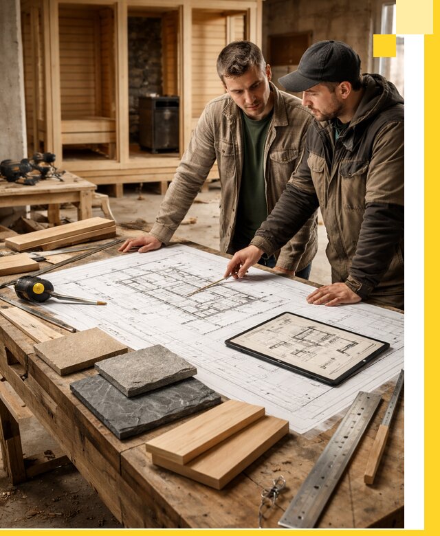 Проекты бань под ключ и планы строительства в Элисте